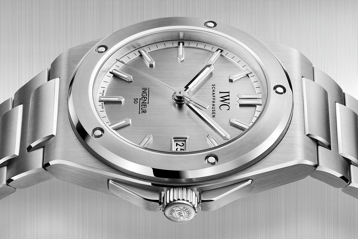  IWC Ingenieur Automatic 40 50th Anniversary: Zifferblatt