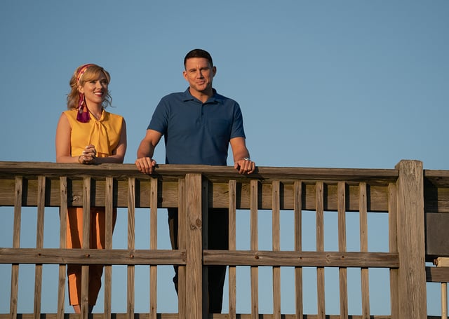 Channing Tatum und Scarlett Johansson im Film "Fly Me To The Moon"