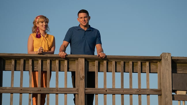 Channing Tatum und Scarlett Johansson im Film "Fly Me To The Moon"