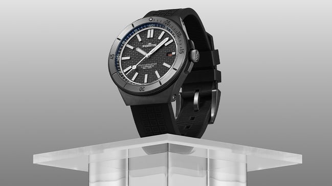 Fortis – Marinemaster M-44 DLC, Taucheruhr mit Automatikkaliber
