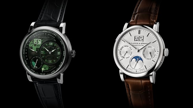A. Lange & Söhne Lange 1 Tourbillon Ewiger Kalender Lumen und Saxonia Jahreskalender