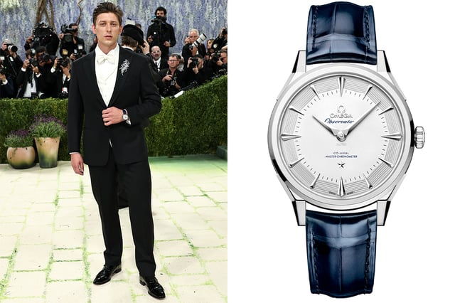 Tom Francis – Omega Constellation Observatory 39,4 mm, Dresswatch auf der Met Gala 2026