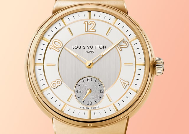 Louis Vuitton Tambour Gold