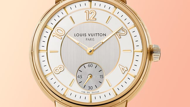 Louis Vuitton Tambour Gold