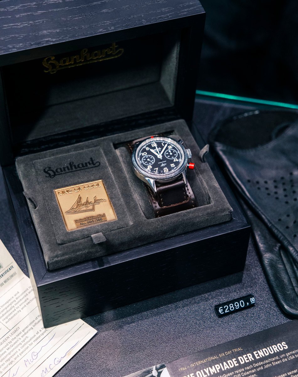 Hanhart 417 ES Steve McQueen Limited Edition No. 1 auf der WatchTime Düsseldorf 2026