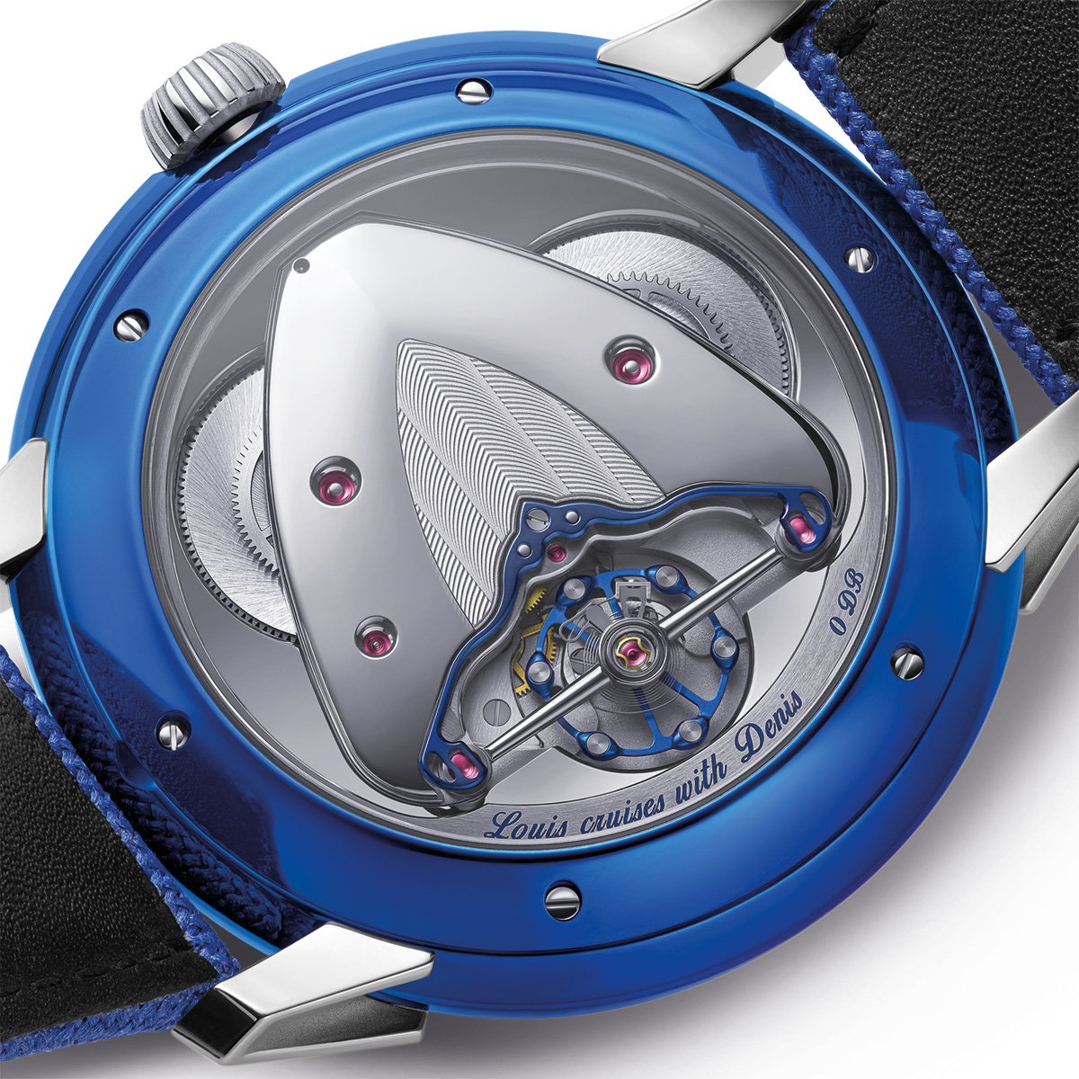 Louis Vuitton x De Bethune LVDB-03 GMT Louis Varius WATI11, caliber DB2507LV