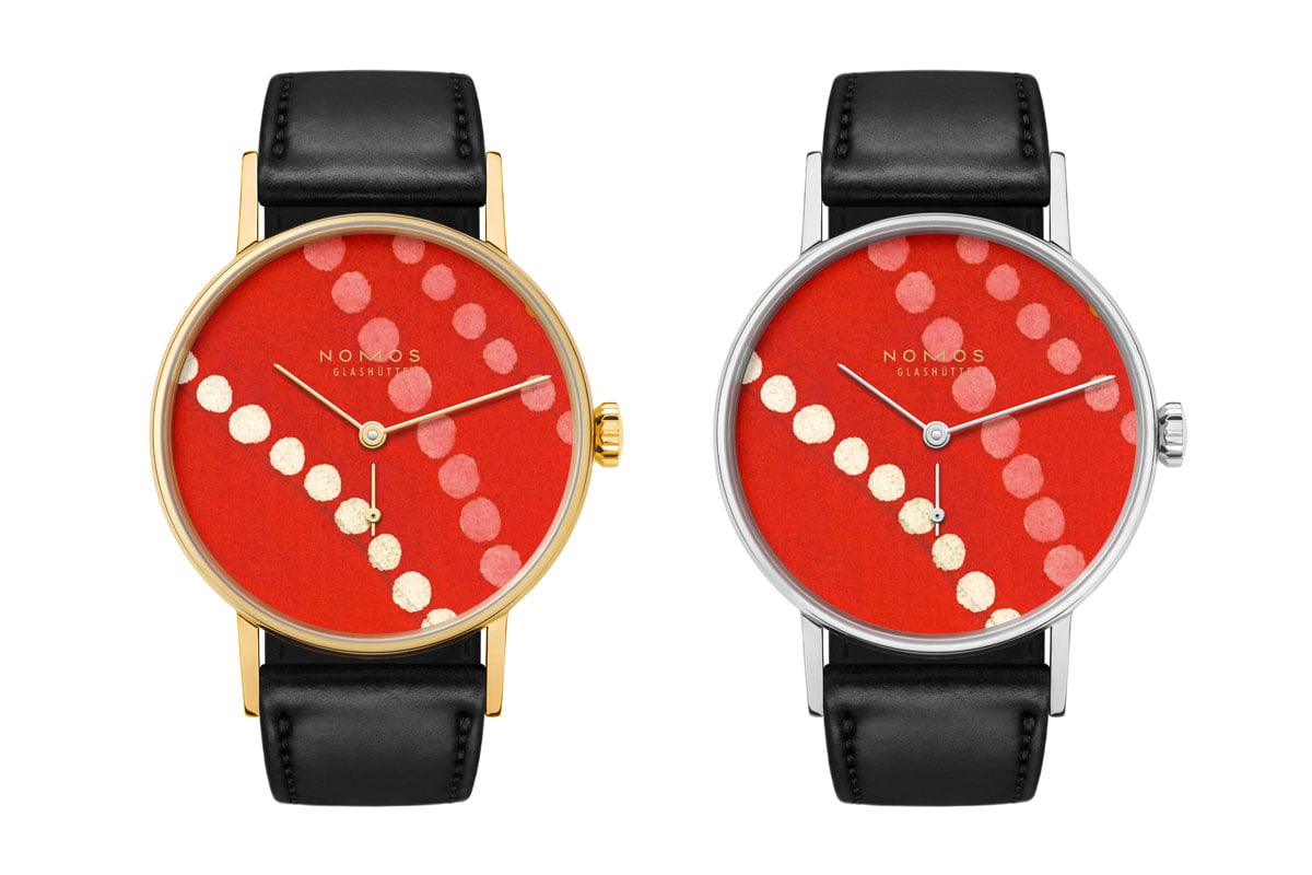 Nomos: Twice Unique Ludwig Rive Gauche in Gold und Edelstahl