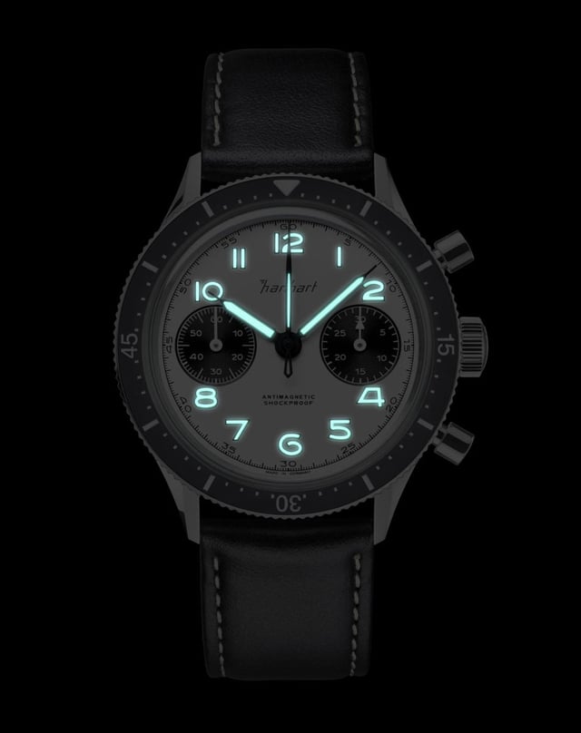 Hanhart 415 ES Panda bei Nacht
