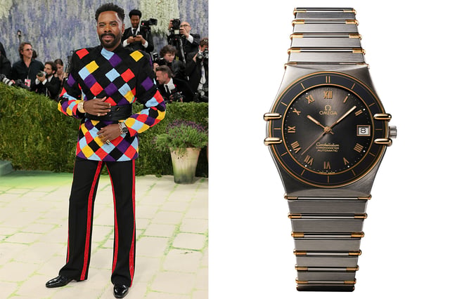 Colman Domingo – Omega Constellation Manhattan, Vintage Omega auf der Met Gala 