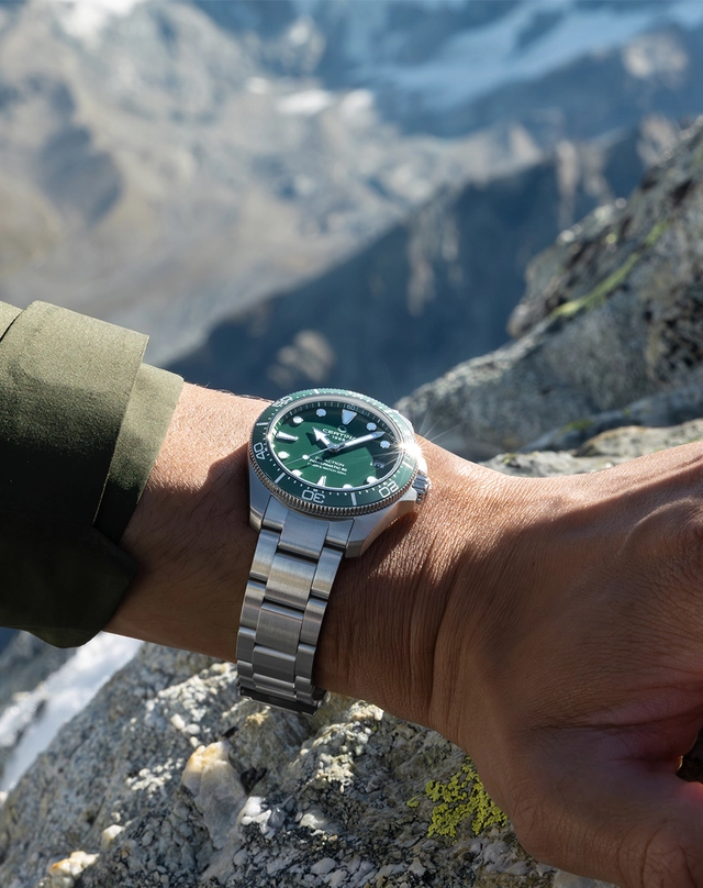 Certina – DS Action Diver 38MM, Taucheruhr mit Edelstahlband