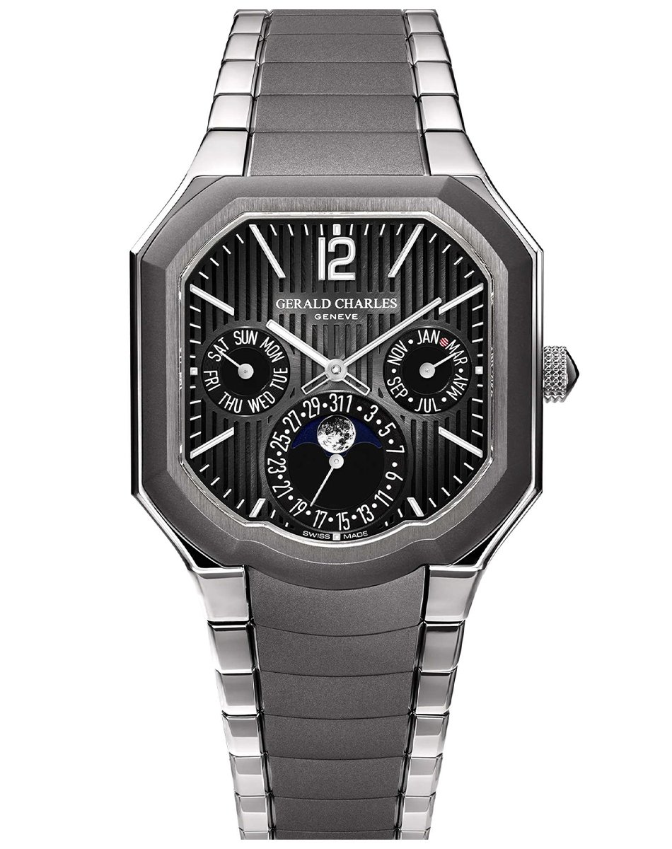 Gerald Charles – Masterlink Perpetual Calendar, Ewiger Kalender mit integriertem Band