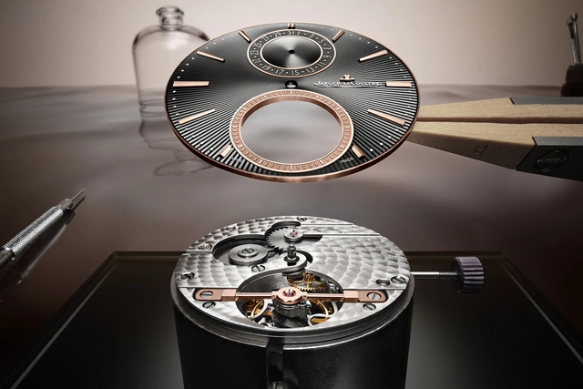 Jaeger-LeCoultre Master Ultra Thin Tourbillon Enamel Unterzifferblattansicht