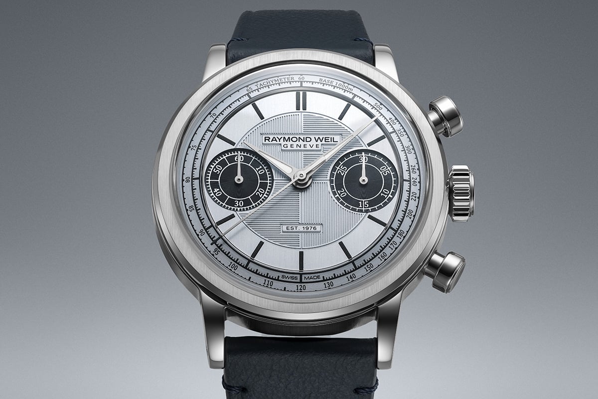 Raymond Weil Millesime Jubilee 7776-STC-65501, Detailaufnahme Zifferblatt 