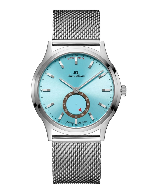 Jean Marcel Stealth Réduit mit eisblauem Zifferblatt