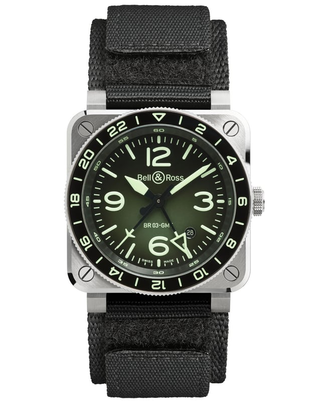 Bell-Ross_BR-03-GMT-Green-Lum-mit-Synthetikgewebeband