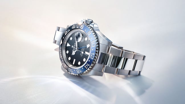 Rolex: GMT-Master II 126710BLNR mit Oyster-Band