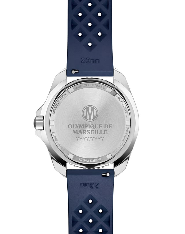 Jacques Bianchi x Olympique Marseille: JB200 mit Chronometerzeugnis Boden