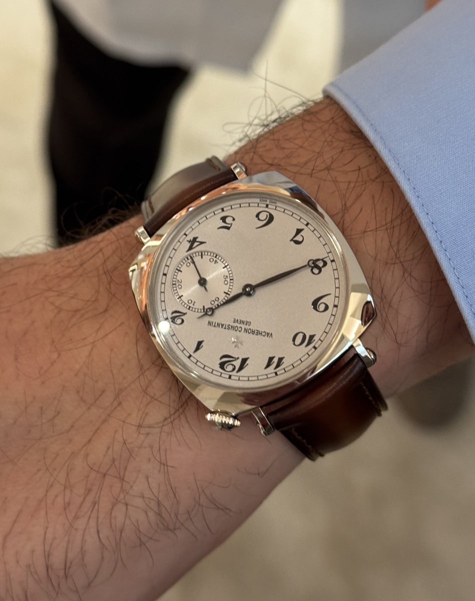 Vacheron Constantin Historiques American 1921, Luxusuhr aus Weißgold mit Lederband