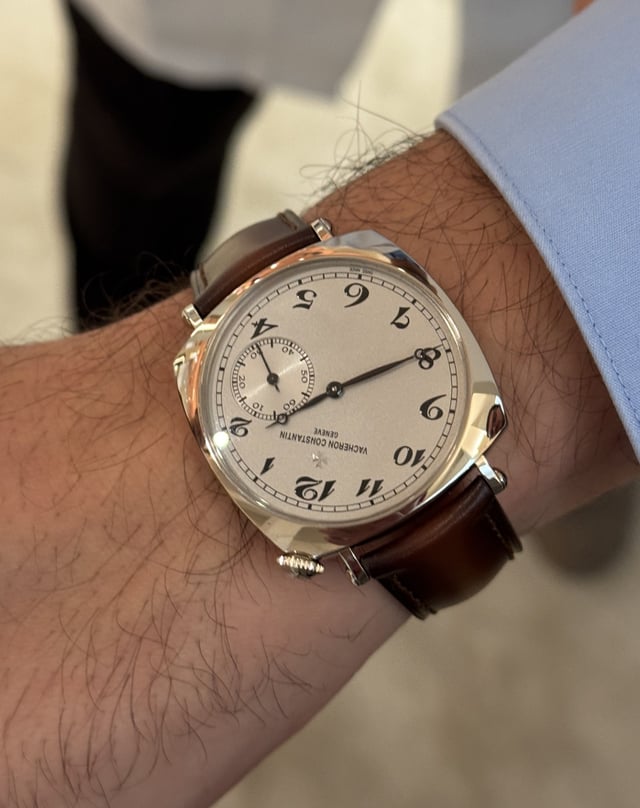 Vacheron Constantin Historiques American 1921, Luxusuhr aus Weißgold mit Lederband