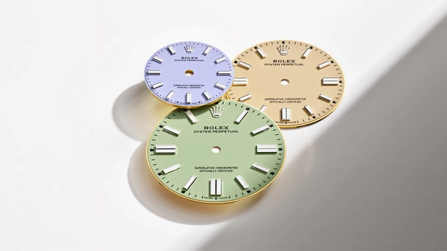 Rolex – Oyster Perpetual 41 Candy Pink, Automatikuhr mit pinkem Zifferblatt aus Edelstahl