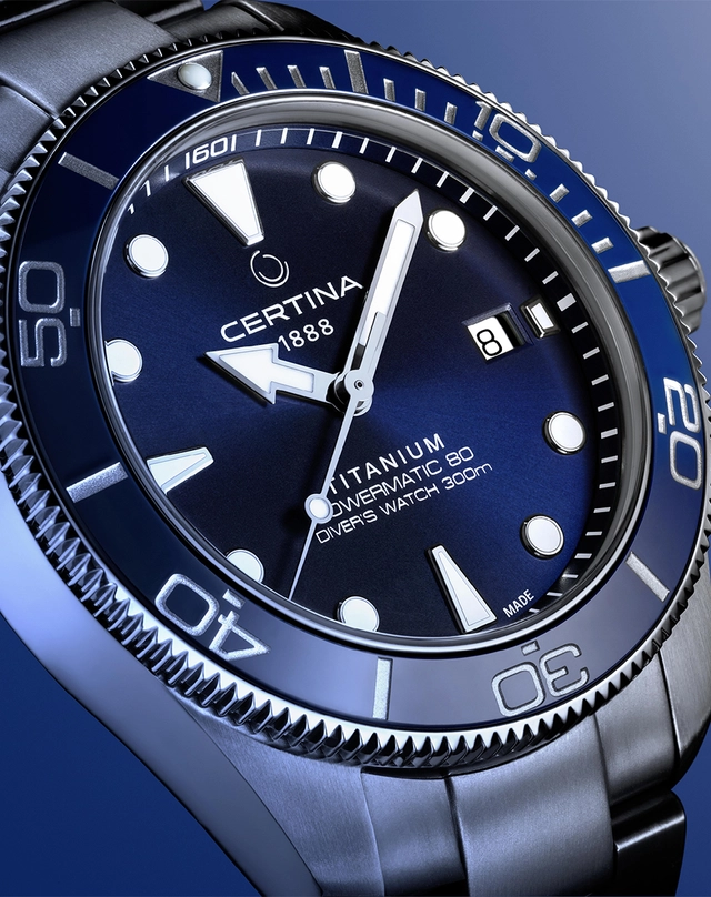 DS Action Diver, Taucheruhr mit Automatikkaliber