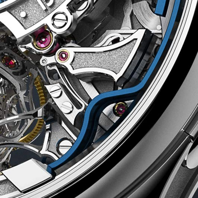 Hammer mit zusätzlichem Gelenk: der Trébuchet-Mechanismus bei Jaeger-LeCoultre