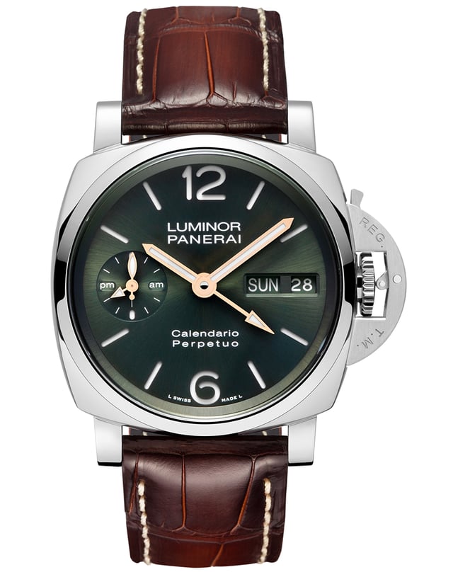 Panerai Luminor Perpetual Calendar Platinumtech PAM00715, Ewiger Kalender aus Platin