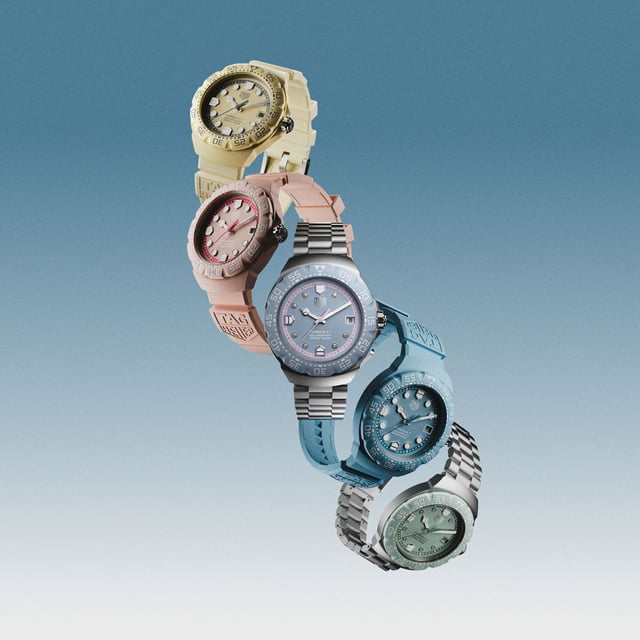 TAG Heuer: F1 Solargraph Pastell alle 5 Modelle