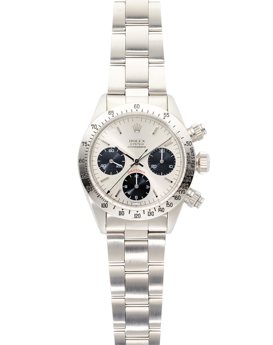 Rolex Cosmograph Daytona Ref. 6265, Vintage-Chronograph von Rolex aus Edelstahl