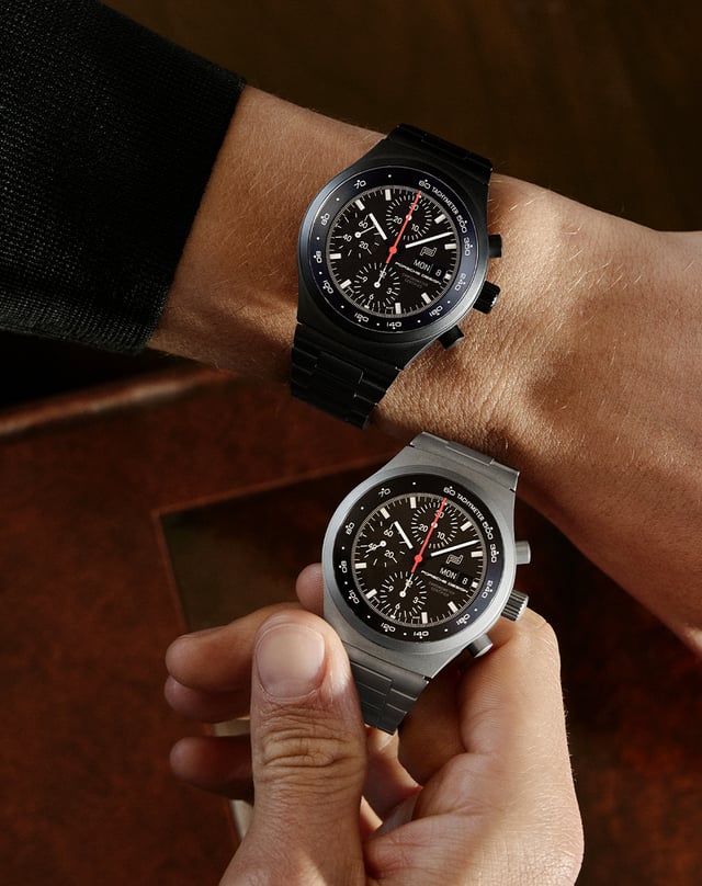 Porsche Design – Chronograph 1 All Titanium, Titanuhr mit Automatikwerk und Chronographen-Komplikation