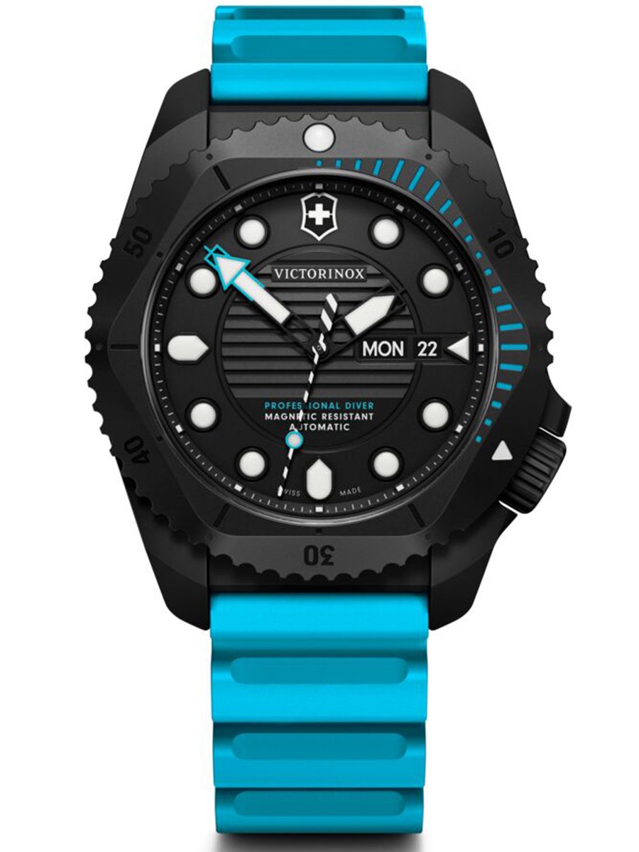Victorinox Dive Pro Automatik, Ref. 242071, Frontansicht Uhr