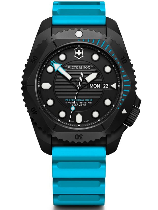 Victorinox Dive Pro Automatik, Ref. 242071, Frontansicht Uhr