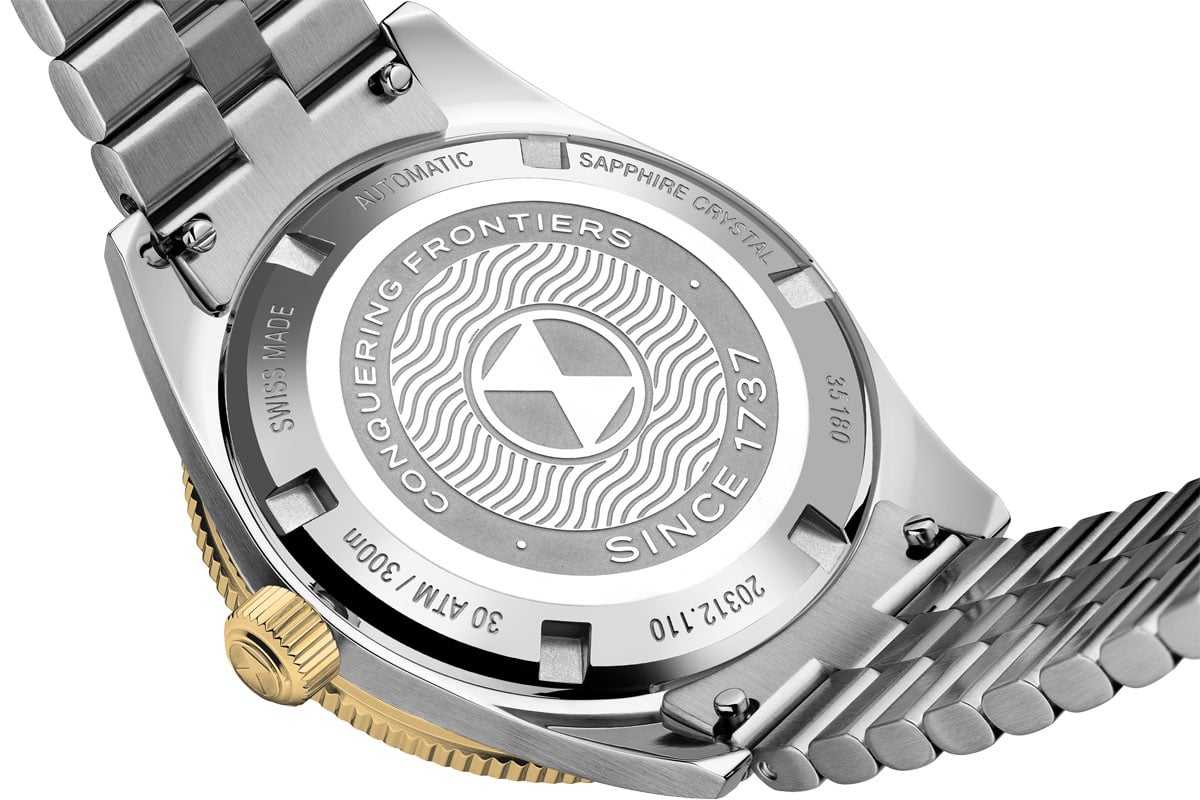 Favre Leuba: Deep Raider Day-Date Bicolor Boden