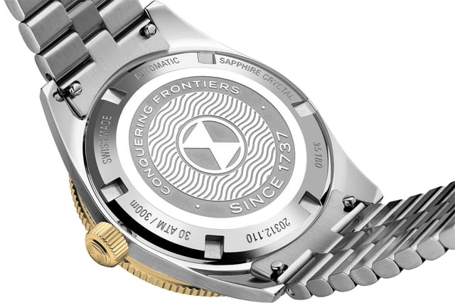 Favre Leuba: Deep Raider Day-Date Bicolor Boden