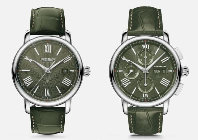 Zwei Montblanc-Uhren