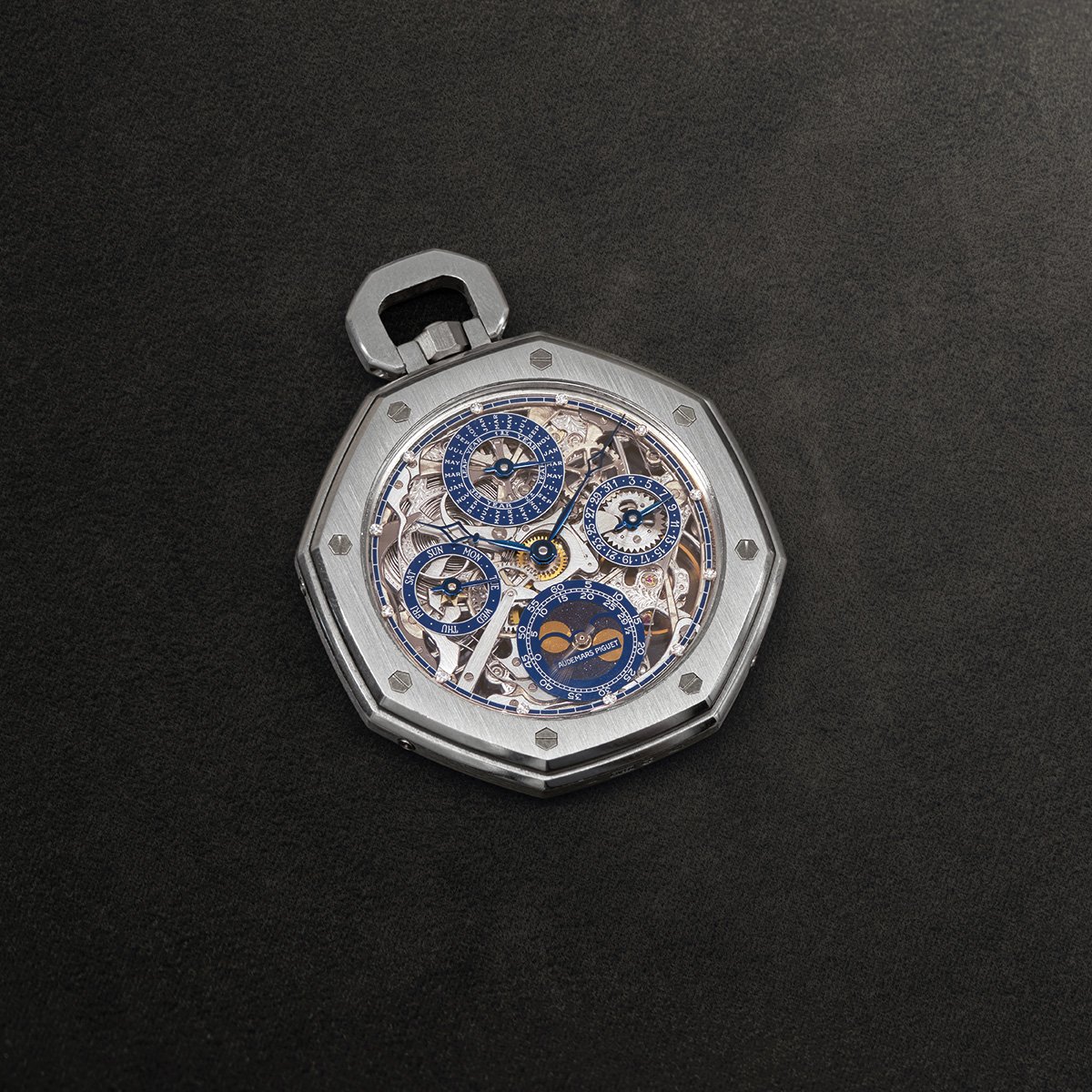 Vintage-Ästhetik Taschenuhr Musée Atelier Audemars Piguet (Modell 25729)
