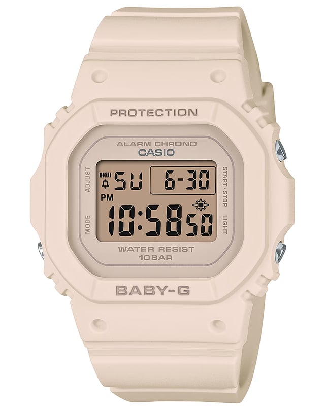 Casio – Baby-G BGD-565U-4, robuste Digitaluhr aus Plastik