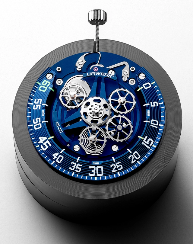 Urwerk – UR-150 Blue Scorpion, limitierte Luxusuhr mit Automatikwerk