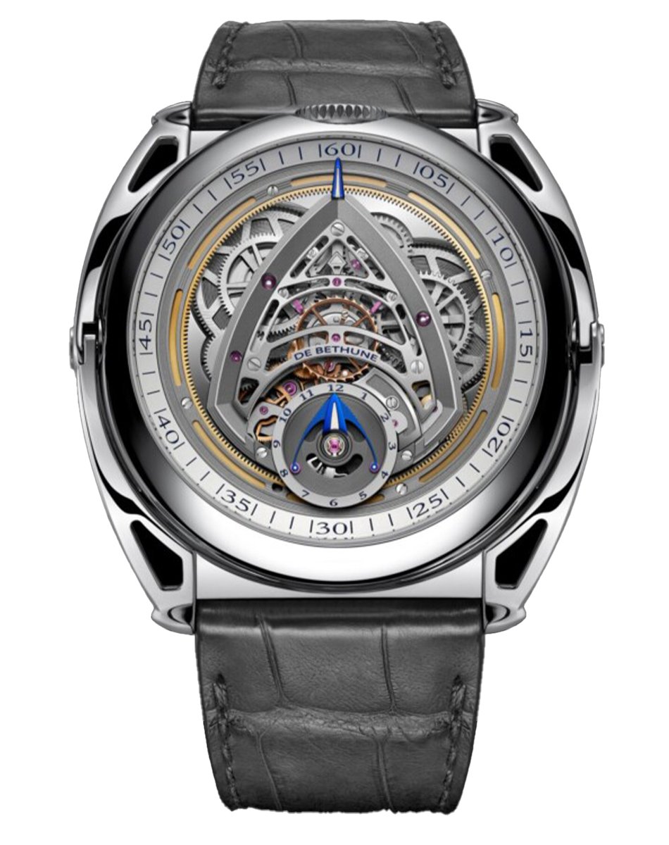 De Bethune DB Kind of Two Jumping GMT, ausgefallene Uhr mit wendbarem Gehäuse