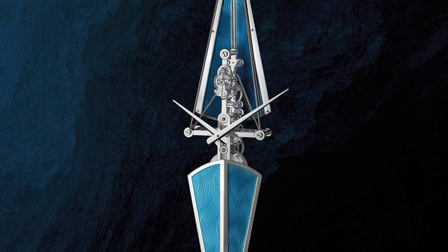 L’Epée 1839 La Regatta Métiers d’Art Grand Feu Enamel