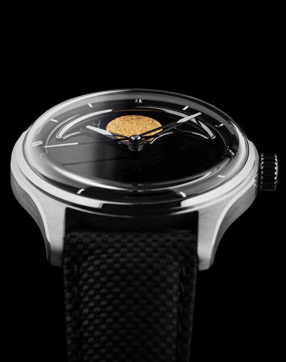 Loresum – LS04 Moon Landing 55th Limited Edition, elegante Automatikuhr mit Mondphase