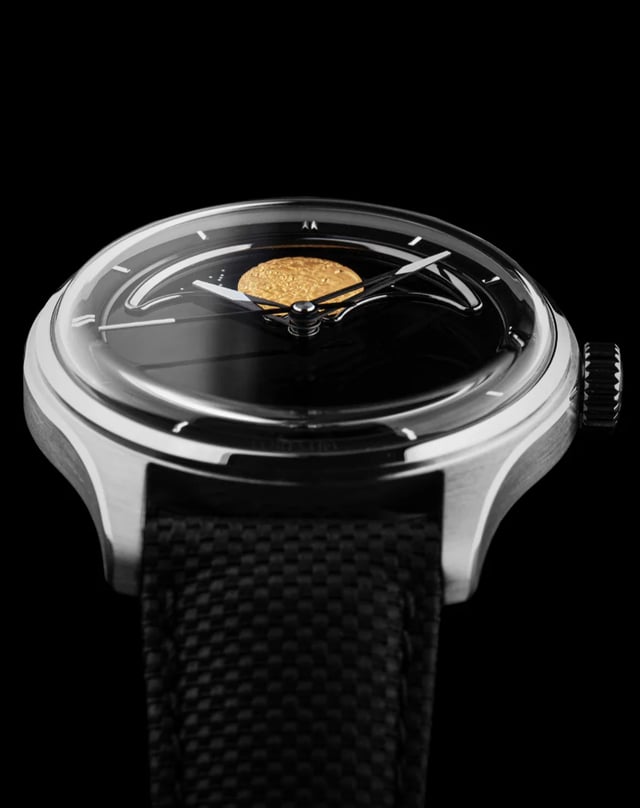 Loresum – LS04 Moon Landing 55th Limited Edition, elegante Automatikuhr mit Mondphase