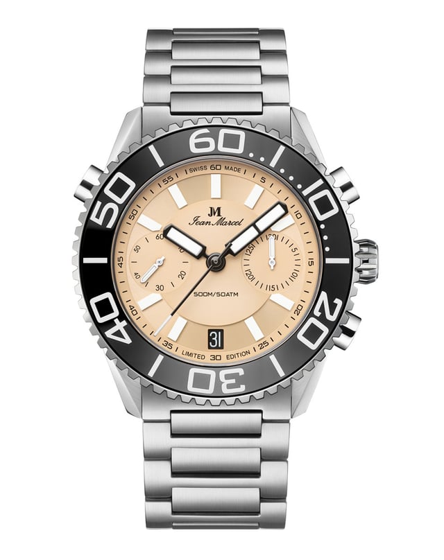 Jean Marcel: Maris Ti500 Desert Beach in Titan mit Titanband