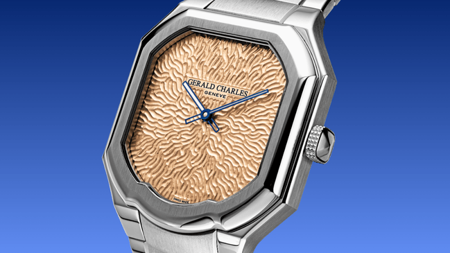 nahaufnahme, detail der Gérald Charles Masterlink Atelier Edition