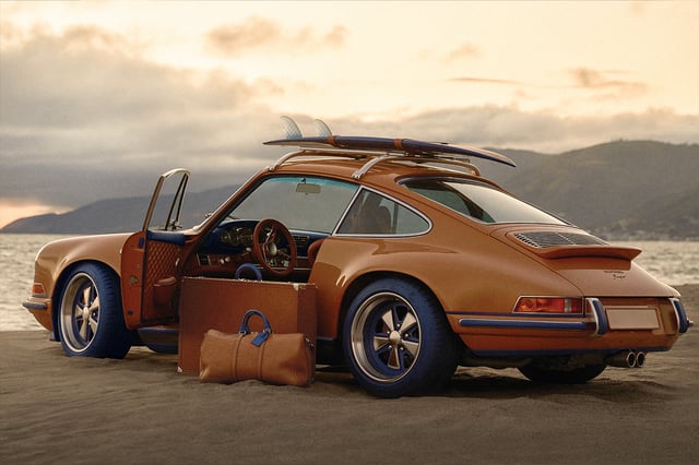 Porsche 911 Classic Reimagined by Singer x Louis Vuitton