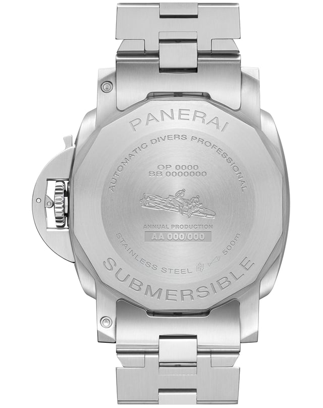 Panerai – Submersible PAM01756, Taucheruhr mit Automatikkaliber und Metallband