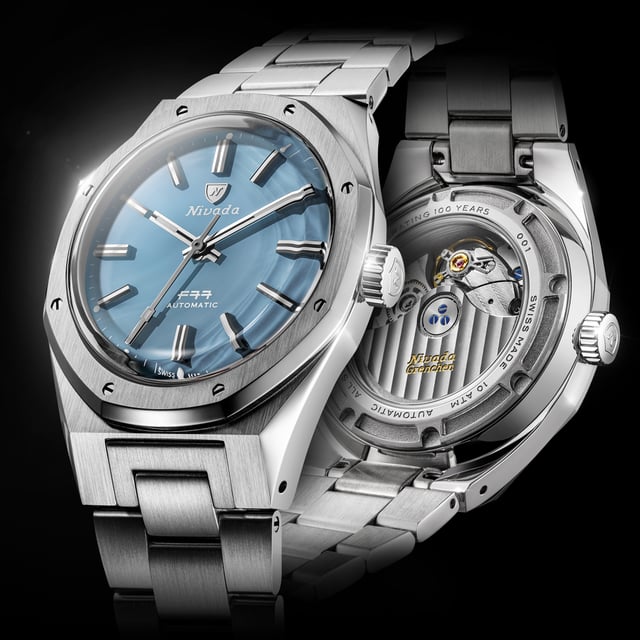 Die F77 Anniversary von Nivada Grenchen mit Automatikwerk G101 von La Joux-Perret
