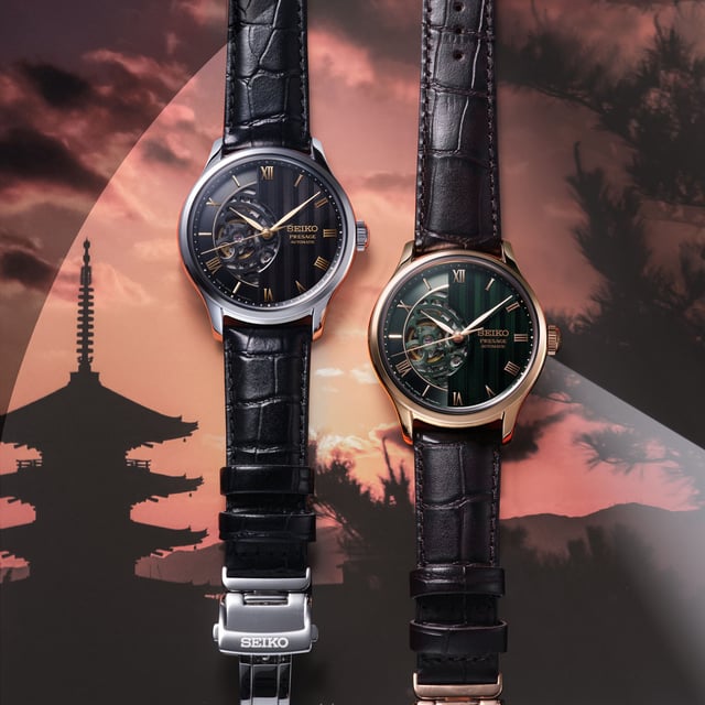 Seiko: Presage Japanese Garden, Modelle HCB008J1 und HCB007J1