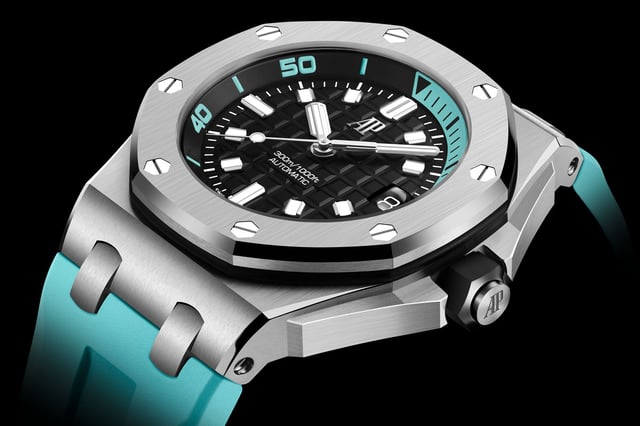 Audemars Piguet: Royal Oak Offshore Diver in Türkis