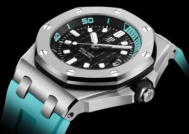 Audemars Piguet: Royal Oak Offshore Diver in Türkis
